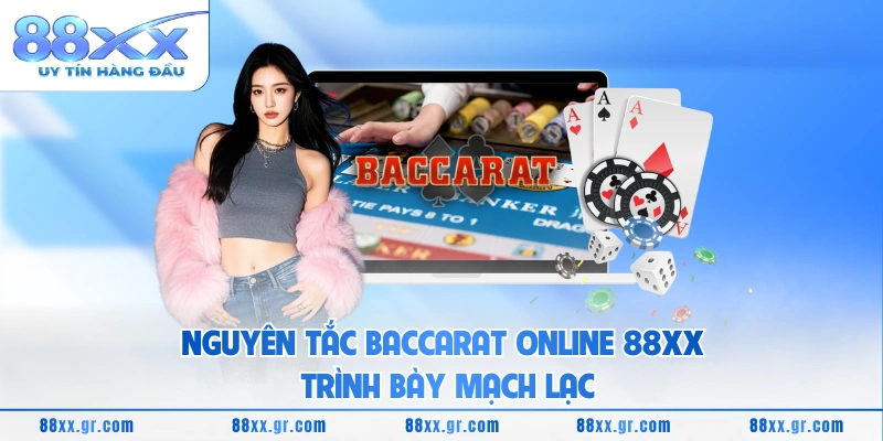 Nguyên tắc Baccarat online 88XX trình bày mạch lạc