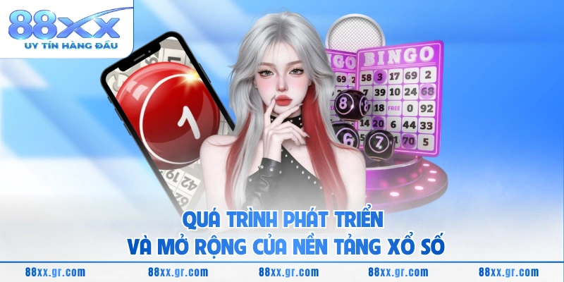 Quá trình phát triển và mở rộng của nền tảng xổ số